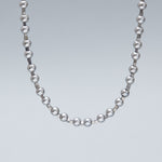 Somewhere between grey and hematite (6mm) [unisex] - fasfas