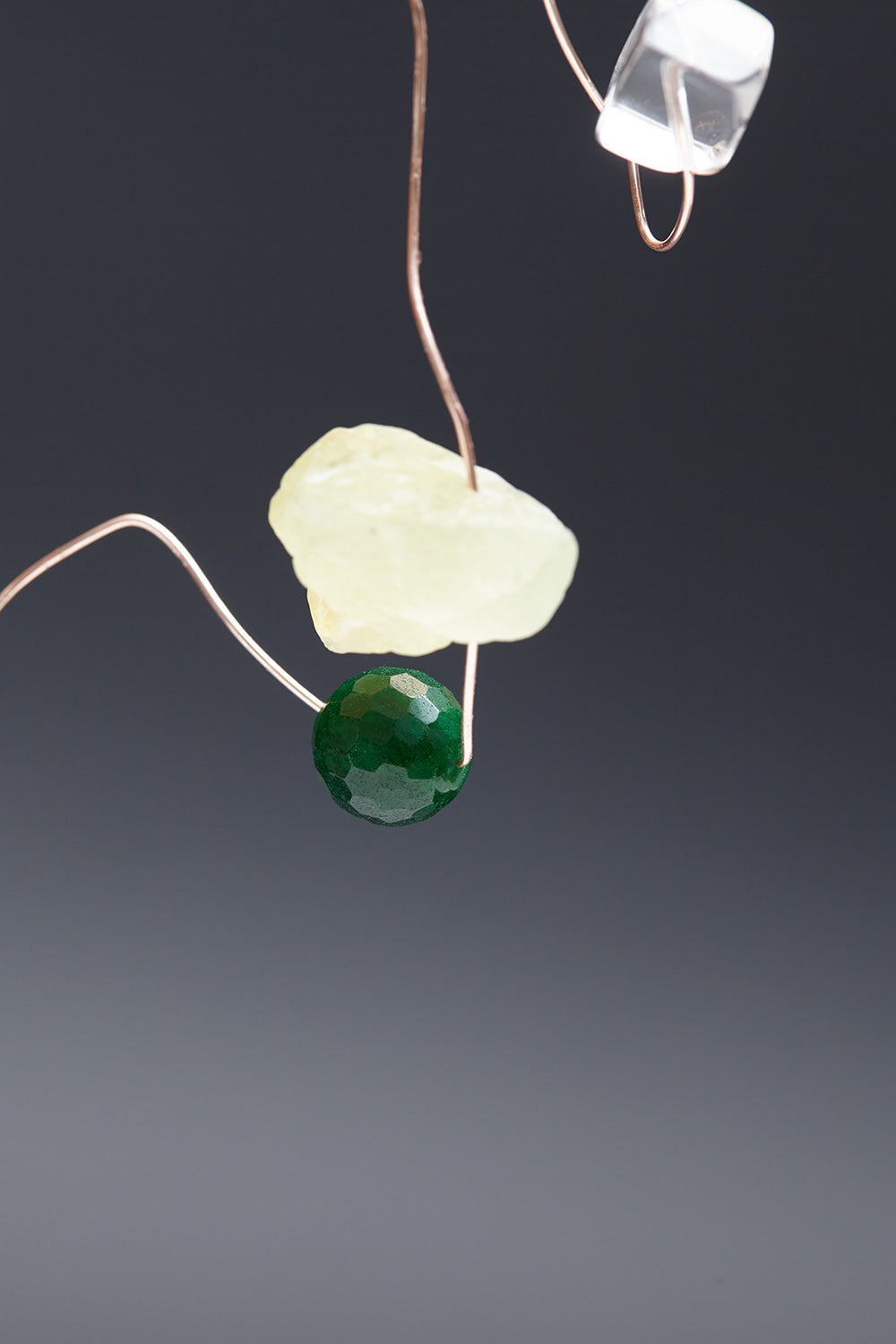 Kalaf necklace green - fasfas