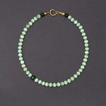 8mm green cats eyes necklace - fasfas
