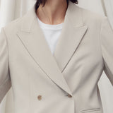 Double breasted jacket - fasfas