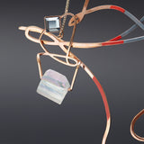 Dancing objet no.17 cross necklace - fasfas