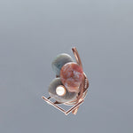 Dancing joli brooch green - fasfas