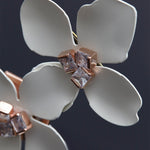 Fleur twin brooch Ivory - fasfas