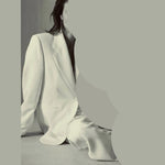 Etoile mismatched dramatic earrings silver - fasfas