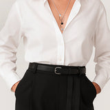 Collana Tripleflow onice e cristallo