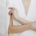 Petit freshwater pearl necklace (2.5mm twoedgy) - fasfas