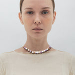 Shell pearl necklace - fasfas