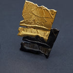 De twin gold brooch - fasfas