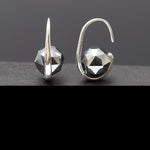 Terahertz oval hoop earrings - fasfas