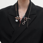 Dancing objet no.17 cross necklace - fasfas