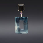 Square funky dramatique earrings(clip-on earrings) - fasfas