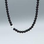 6mm matte onyx necklace - fasfas