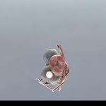 Dancing joli brooch green - fasfas