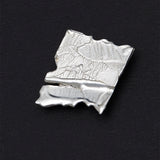 De silver brooch - fasfas