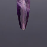 Amethyst idiocracy earrings(clip-on earrings) - fasfas