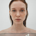 Fleur brooch ivory - fasfas