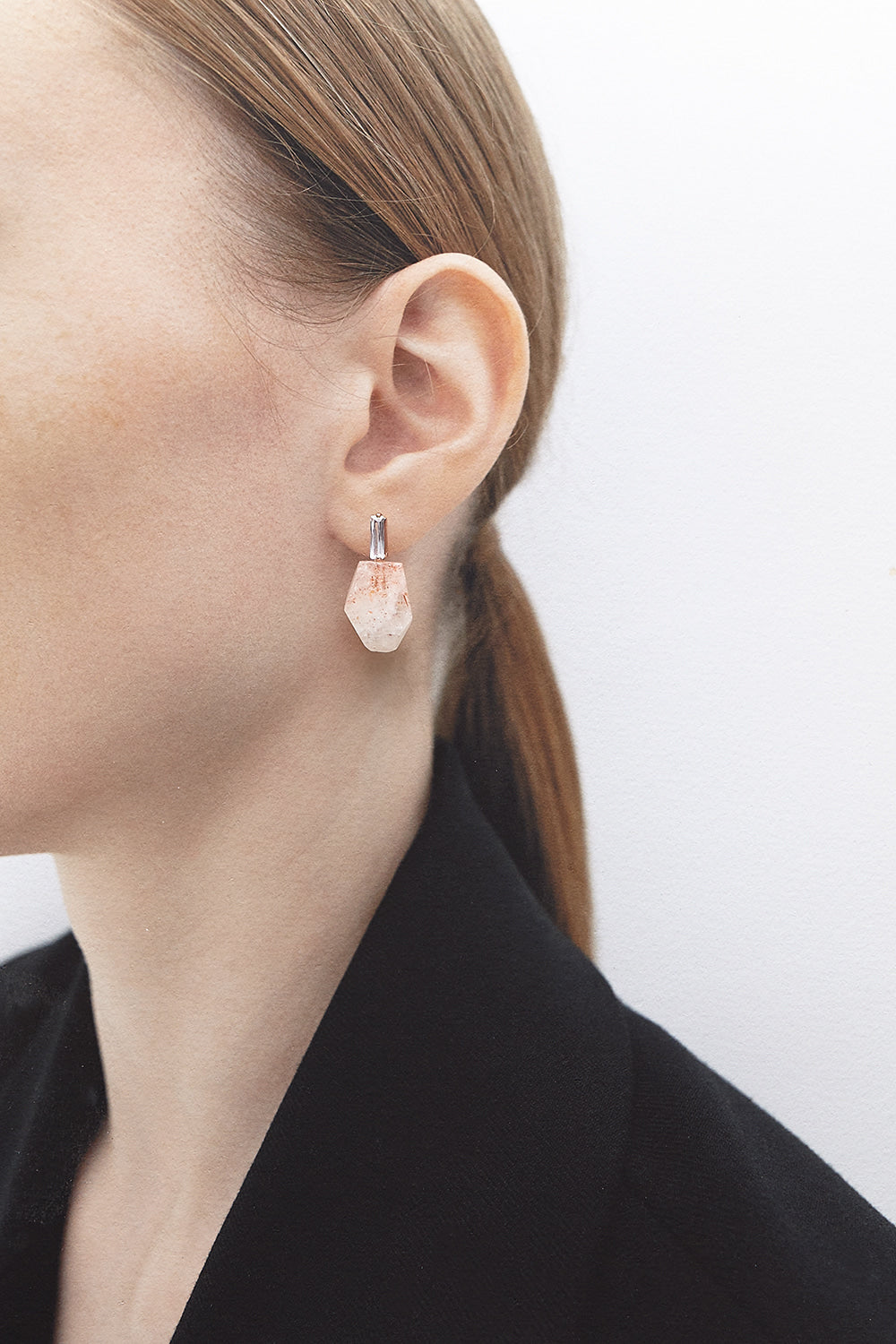 Sunstone kalahari earrings(clip-on earrings) - fasfas