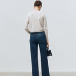 Italy cashmere 20% – crew-neck mini cardigan ivory - fasfas