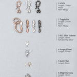 Rainbow matte onyx necklace (10mm) - fasfas