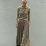 Plaets long pants beige - fasfas