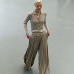 Plaets long pants beige - fasfas