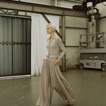 Plaets long pants beige - fasfas