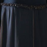 Slim fit low waist pleated one piece